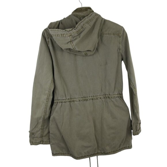 Talula Trooper Jacket Lived-in Utility Azure Skies in Dark Olive Green Size XS - Picture 6 of 9